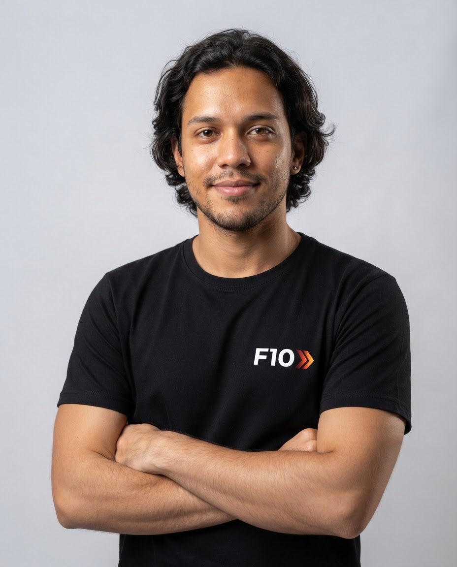 Integrante da equipe F10 5